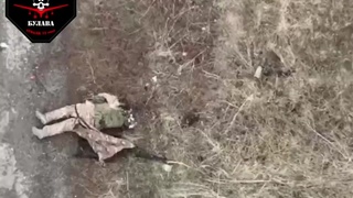 UA drone team ''BULAVA'' 72nd Mech. Brigade attacks Russians and finds a funny prayer