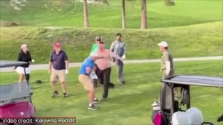 Golf Fight = Broken Jaw