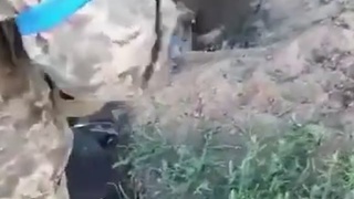Ukrainians execute 2 of their own and a civilian