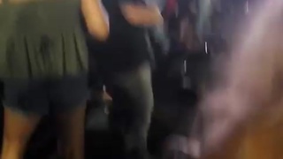 Woman gets slammed at Ohio Concert