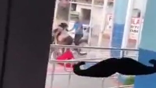 Tranny evicted from ladies bathroom