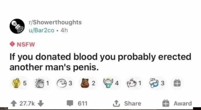 if you donatet blood