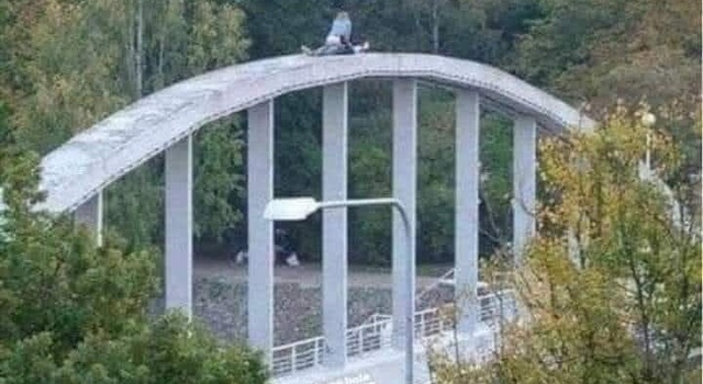 Living on the edge....