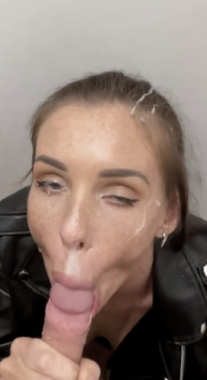 Facializing My Little Whore