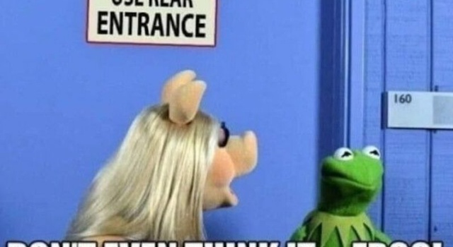 dont even think it frog