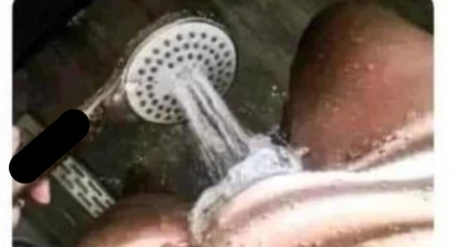 Washing Her Hair