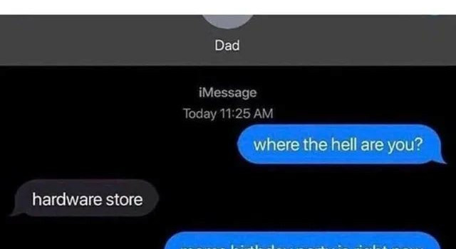 my dad