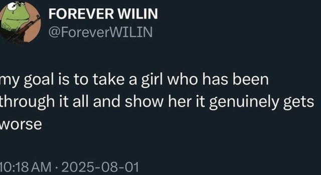 my goal is get a girl