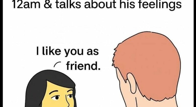 when you finely  meet man