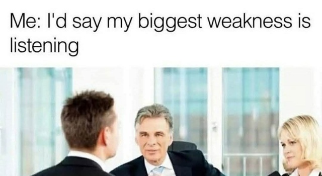 He Can't Hear You