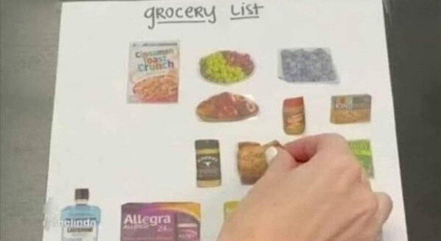grosery list