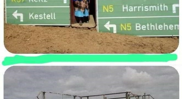 Stolen signs