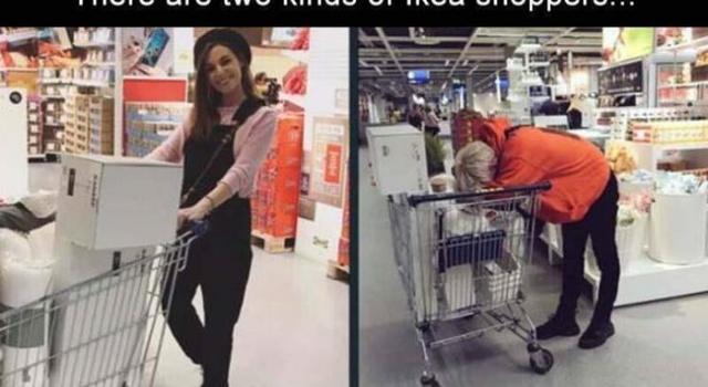 ikea shoppers