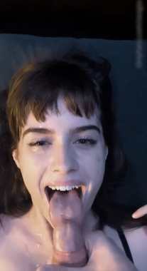 Facialized His Slut
