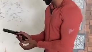 Man Making Video Accidentally Shoots Himself