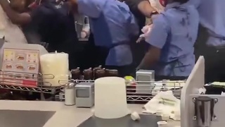 Never a dull moment at the Waffle House!