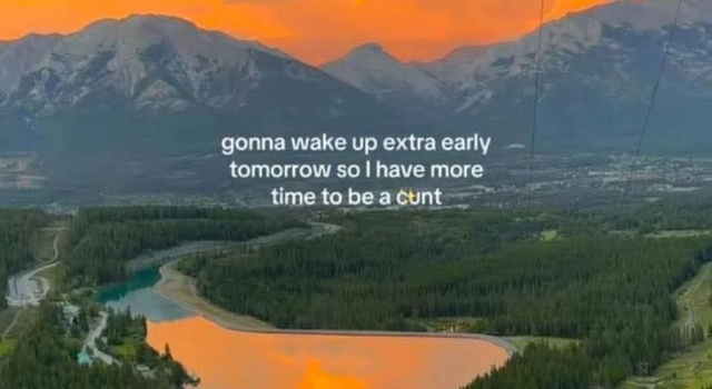 He Is A Cunt