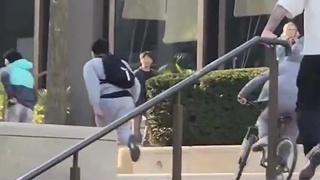 Palestinian terrorist attacks with a knife