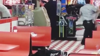 The Best Backhand Slap You'll Ever See!!!!!!!