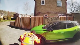 Idiot Caught On Camera Setting Car Fire And Then Sashays Away Like His Shit Don't Stink