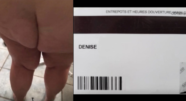 Denise Dube fat ass with ID exposed hard