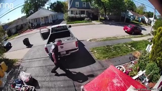 Truck Rolls Away