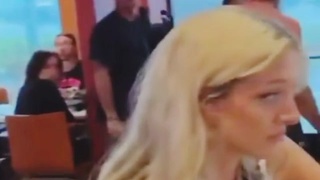 Crazy Shirtless Kilt Wearing Meth Head Electrician Threatens To Cut Power Off In Restaurant..Will He Do It?