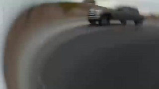 120 MPH STRAIGHT INTO A MINIVAN