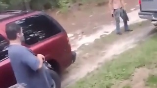 Man Shot in Standoff