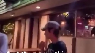 Racial slur results in skateboard to the face