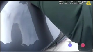 Special needs cop thinks acorn is gunfire