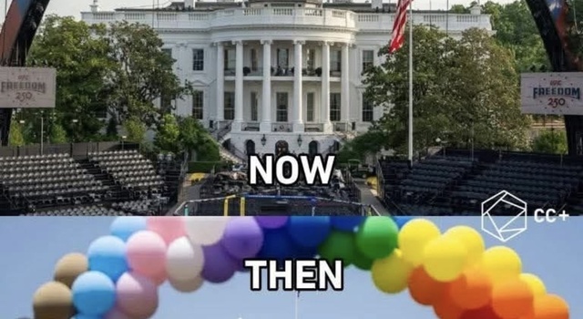 Where was the clutching of pearls from the Left when Biden staged this clusterfuck?
