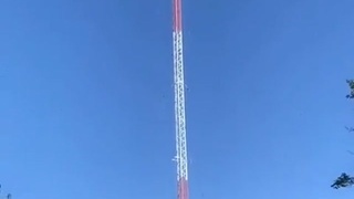 Demolishing A Radio Tower