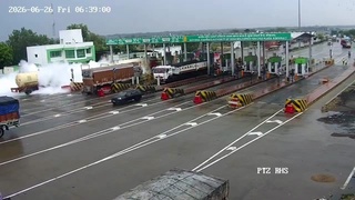 Four Dead in Tanker Explosion at Toll Plaza