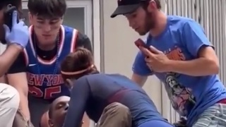 She saves his life, he wants to assault her