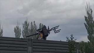 In Russia gun shoots you