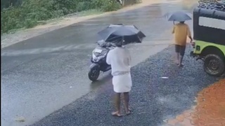 Hill collapses India