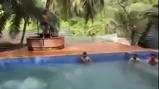 Indian man dies after hitting head during high jumpt at resort in Maharashtra