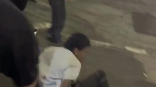 Running into a doughnut