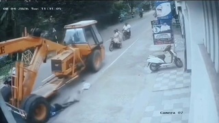 Man Killed By Construction Vehicle