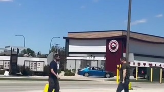 Road rage leads to the ghayest of gay fights