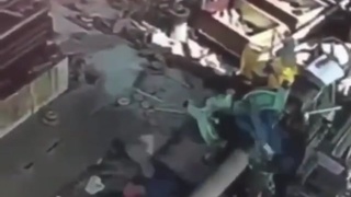 Worker dies