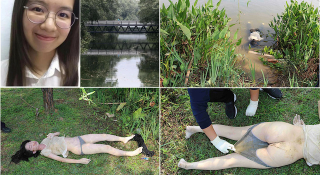 Cute Asian Woman Drowned