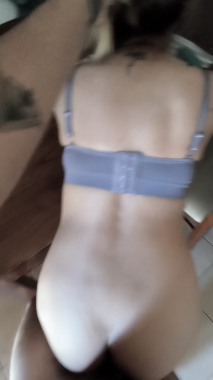 Blonde Slut Doggy Fucked
