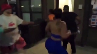 Crazy bitch fighting