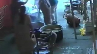 Indian lady falls in scalding water