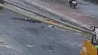 Death by Chinese road roller