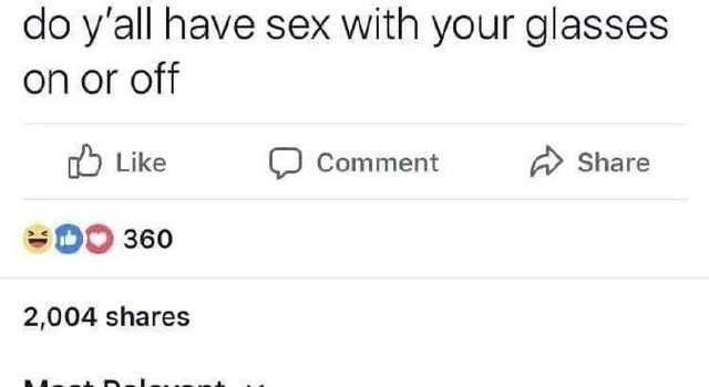 Glasses Fuck