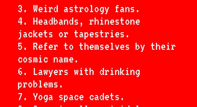Red Flags